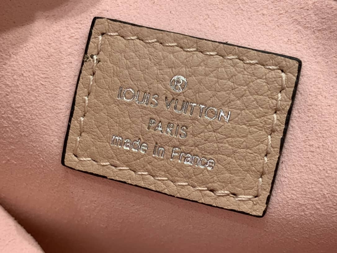 Louis Vuitton Bella Mahina Magnolia Leather Replica Bag M57068 Pink