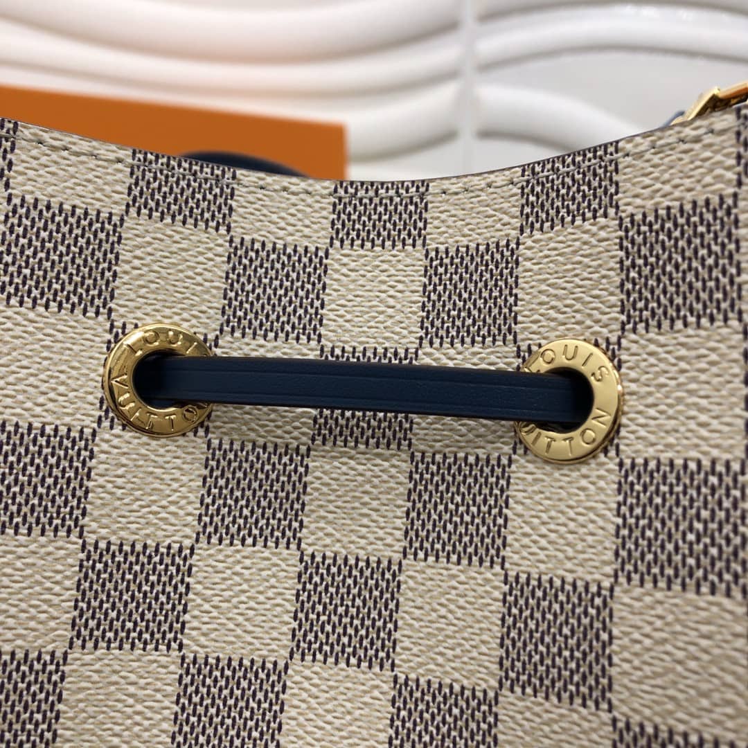 Louis Vuitton Neonoe Replica Bucket Bag Beige Blue M44020