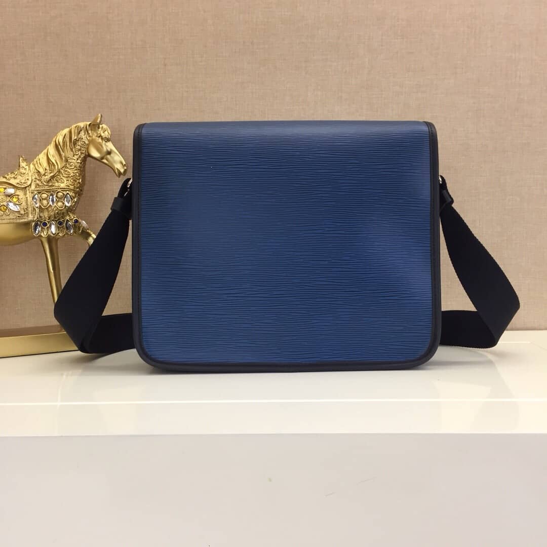 Louis Vuitton Epi Downtown PM Messenger Bag Replica Blue M53492