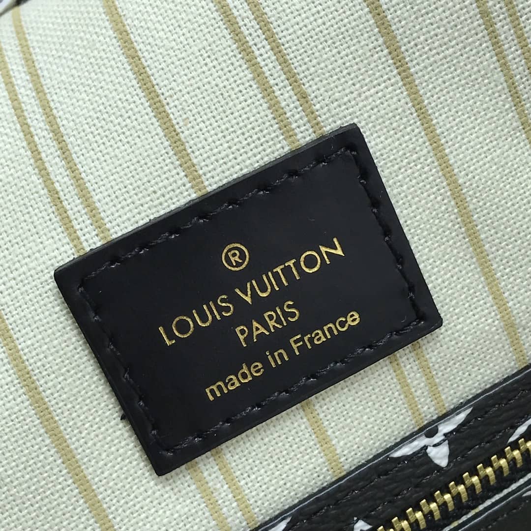 Louis Vuitton Monogram Canvas Neverfull MM Bag Replica White M41177