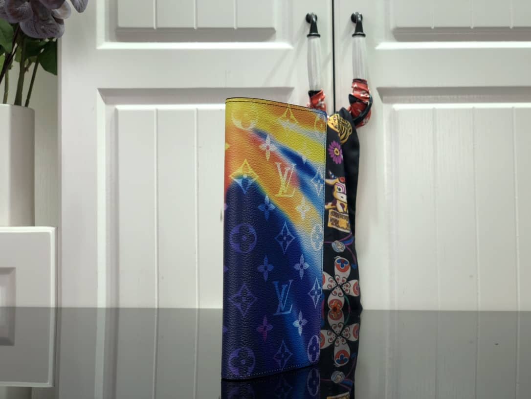 Louis Vuitton Sunset Monogram Multicolor Voyage Replica Pochette Blue M45941