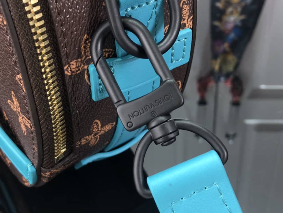 Louis Vuitton Wheel Box Monogram Blue M59706 Replica Crossbody Bag