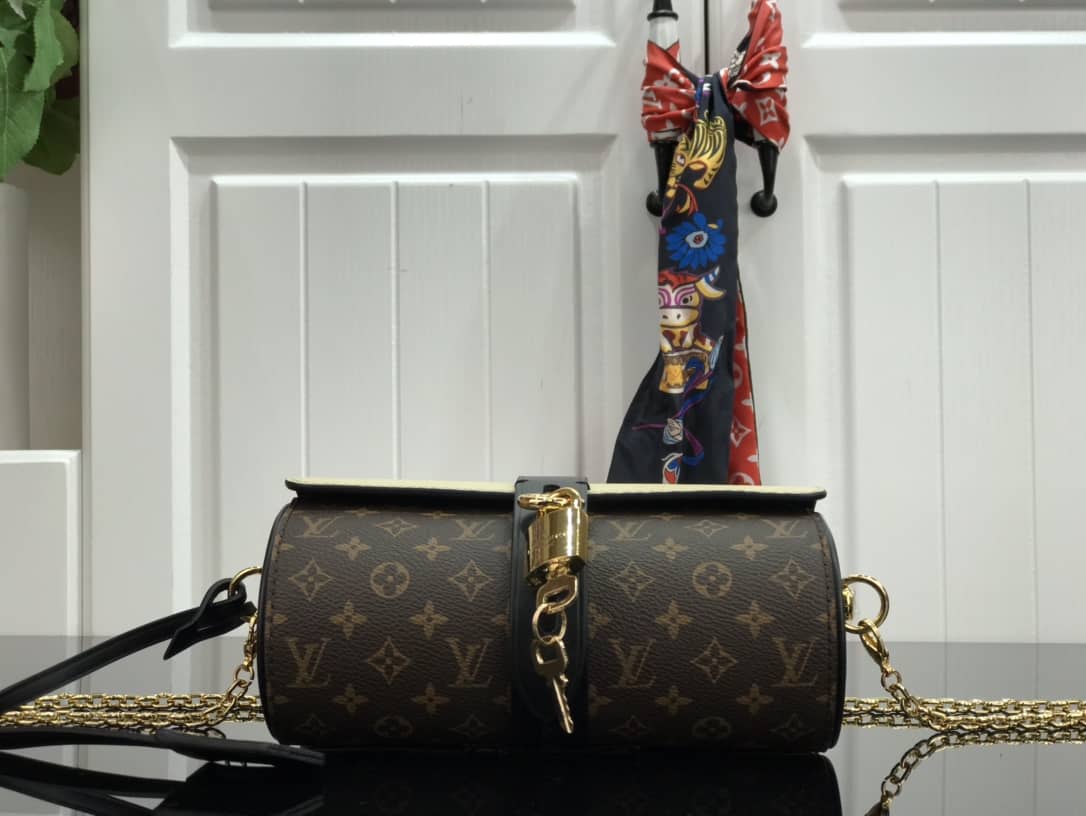 Louis Vuitton Replica Glasses Case Epi Monogram White M43903