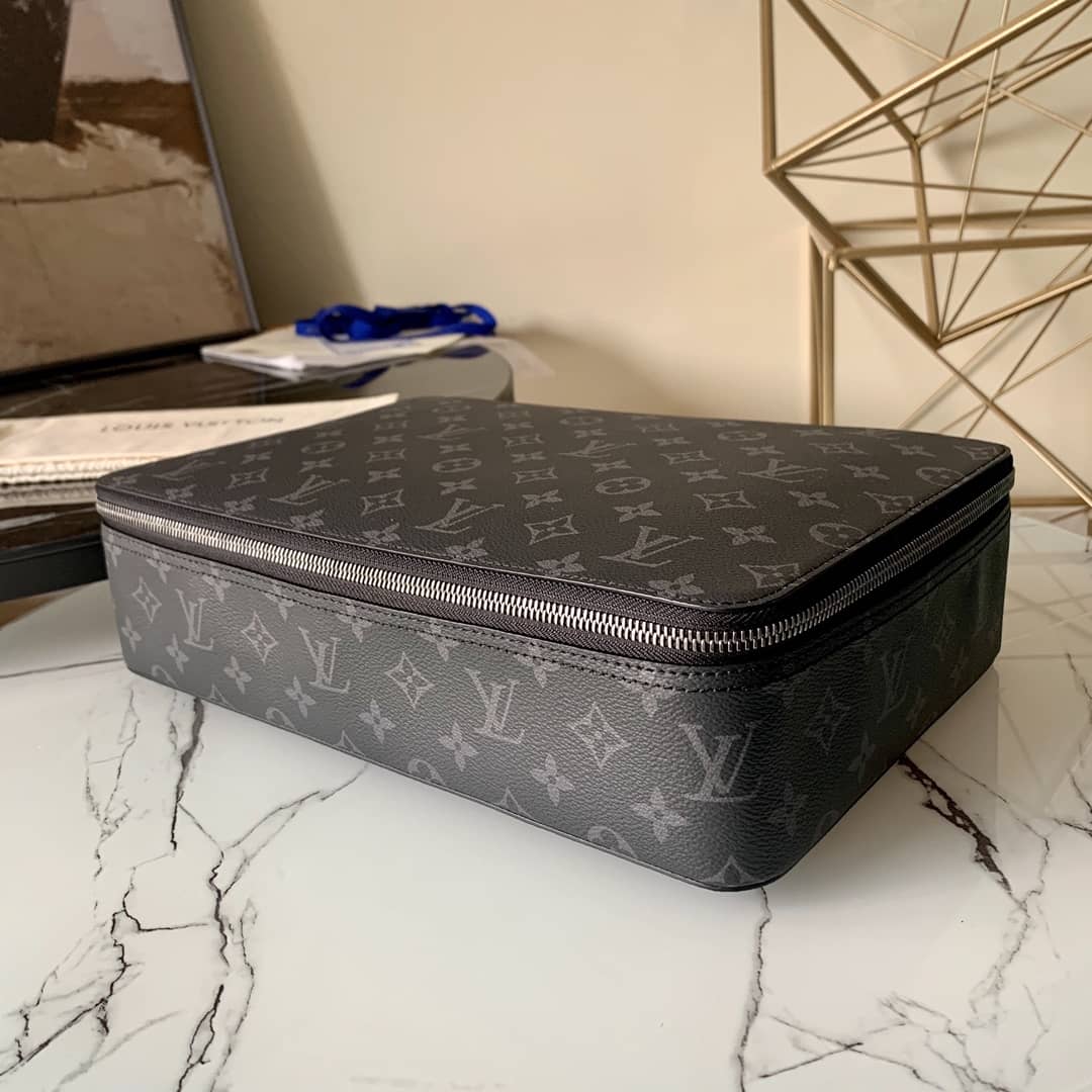 Louis Vuitton Packing Cube GM Monogram Canvas Replica Bag Black M43690