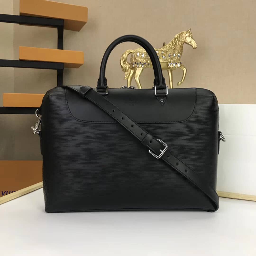 Louis Vuitton Porte Documents Jour Briefcase Epi Leather Replica Bag M50163