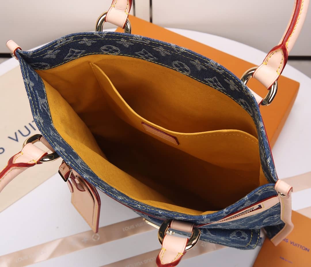 Louis Vuitton Flat Shopper Monogram Tote Replica M95018