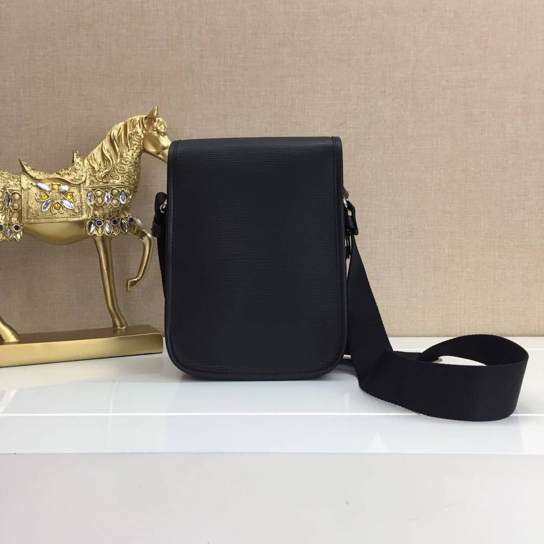 Louis Vuitton EPI Downtown BB Replica Messenger Bag Black M53497