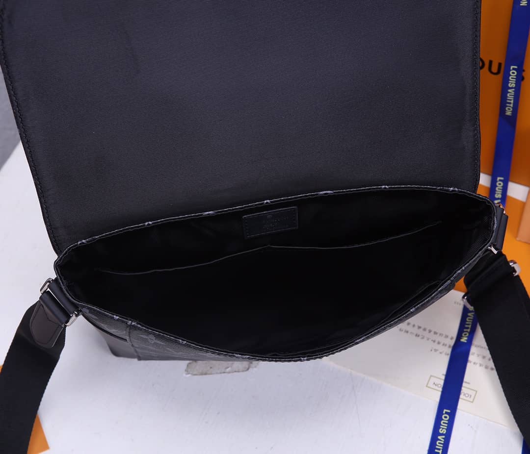 Louis Vuitton PM Explorer Monogram Eclipse Canvas Messenger Bag Replica M40565