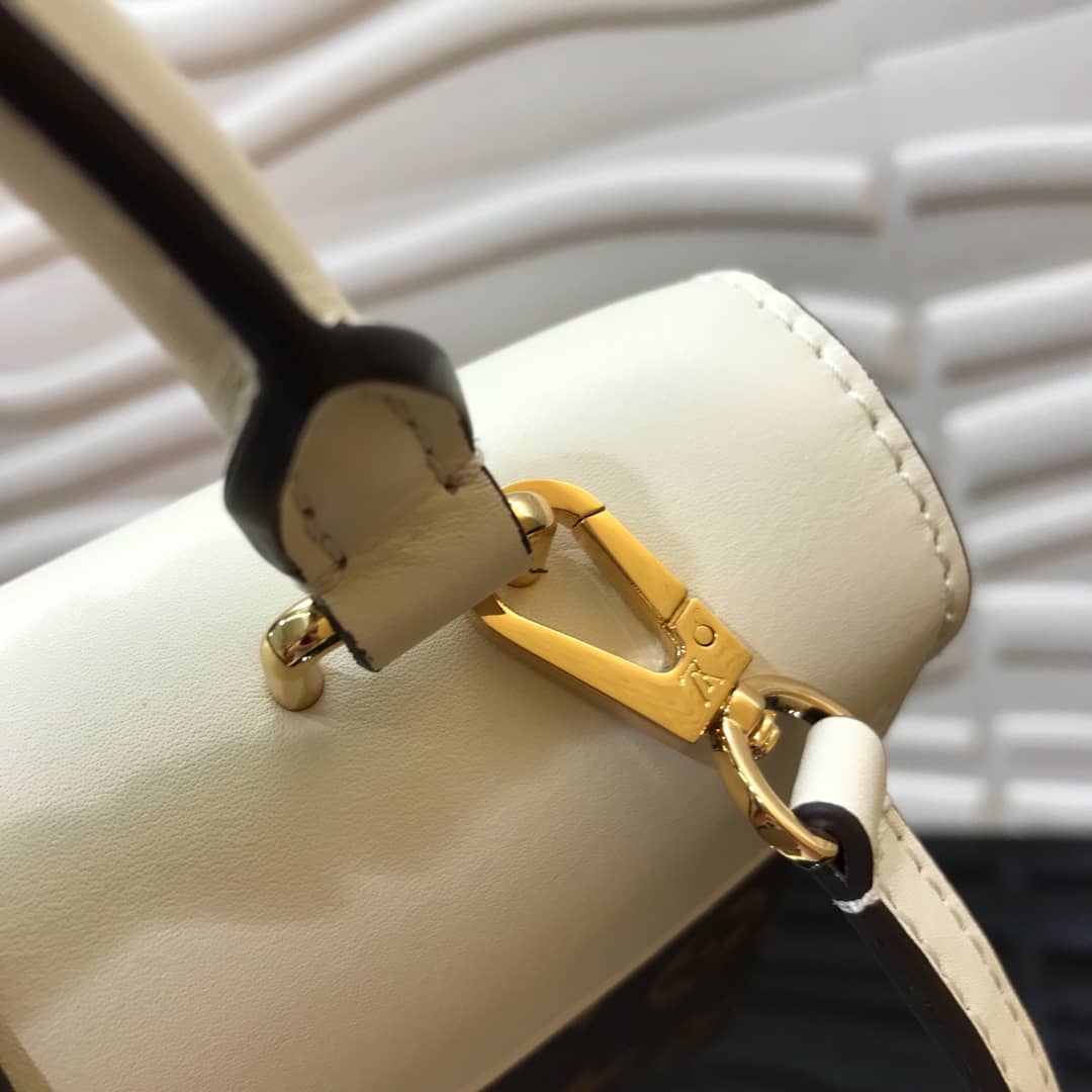 Louis Vuitton Locky BB Replica Crossbody Bag White M44321