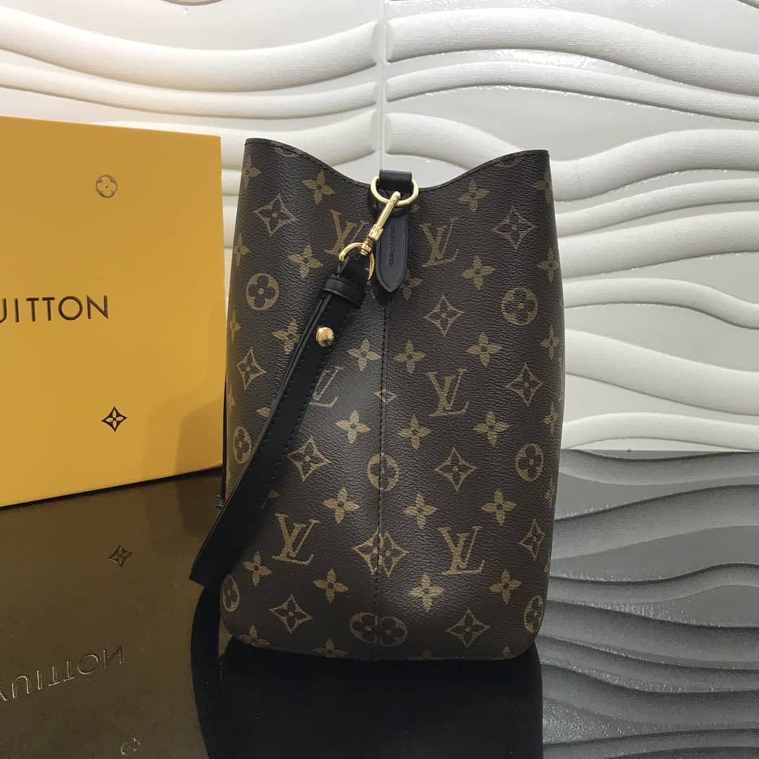 Louis Vuitton Neonoe Monogram Canvas Noir Replica Shoulder Bag M44020