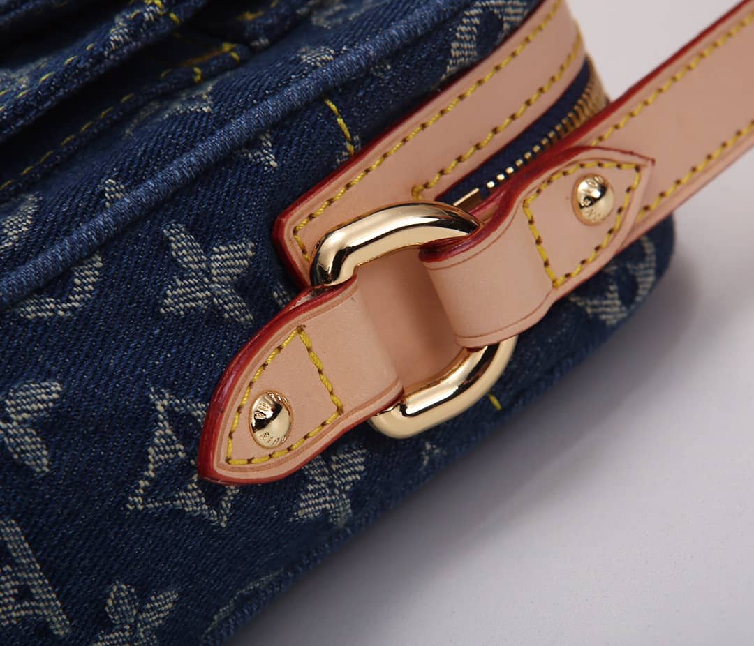 Louis Vuitton Monogram Denim Replica Camera Bag M95348