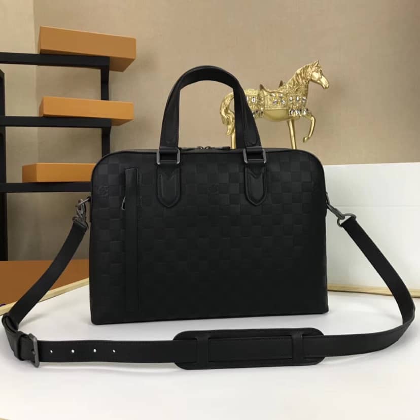 Louis Vuitton Studio Briefcase Damier Infini Bag Replica N41490