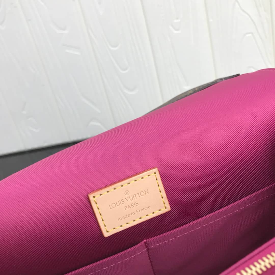 Louis Vuitton Cluny BB Monogram Canvas Shoulder Bag Replica Pink M42738