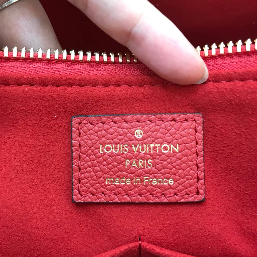 Louis Vuitton Surene MM Monogram Chain Shoulder Bag Replica Red M43772