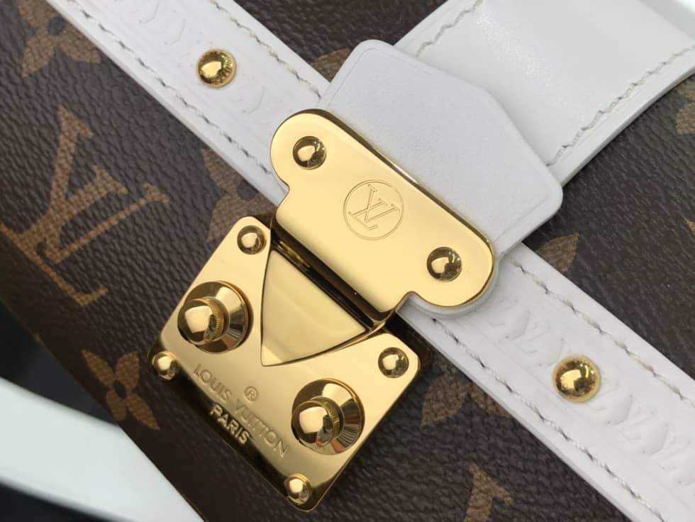 Louis Vuitton Papillon Trunk Monogram White M81485 Replica Crossbody Bag