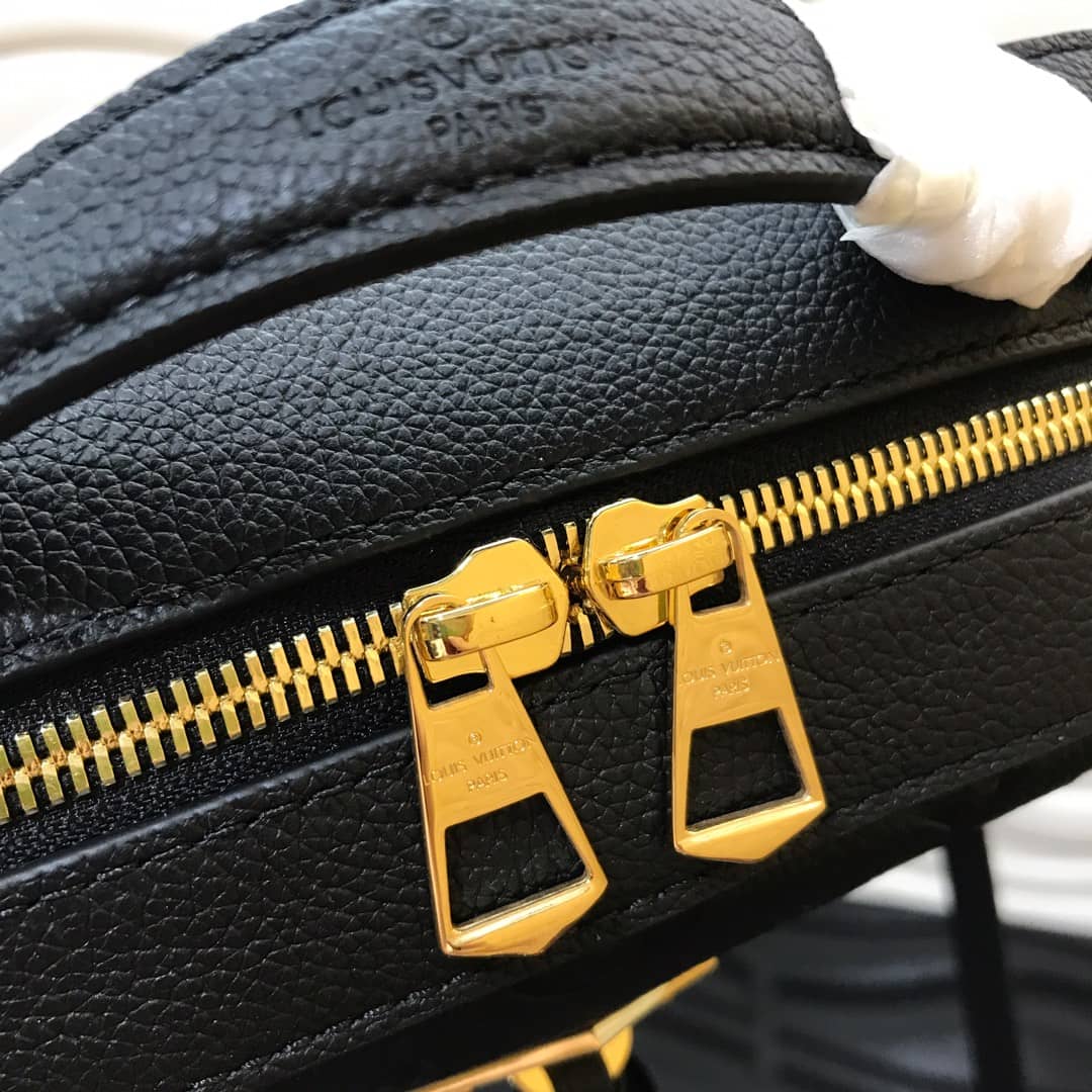 Louis Vuitton Monogram Empreinte Saintonge Replica Bag Black M44606