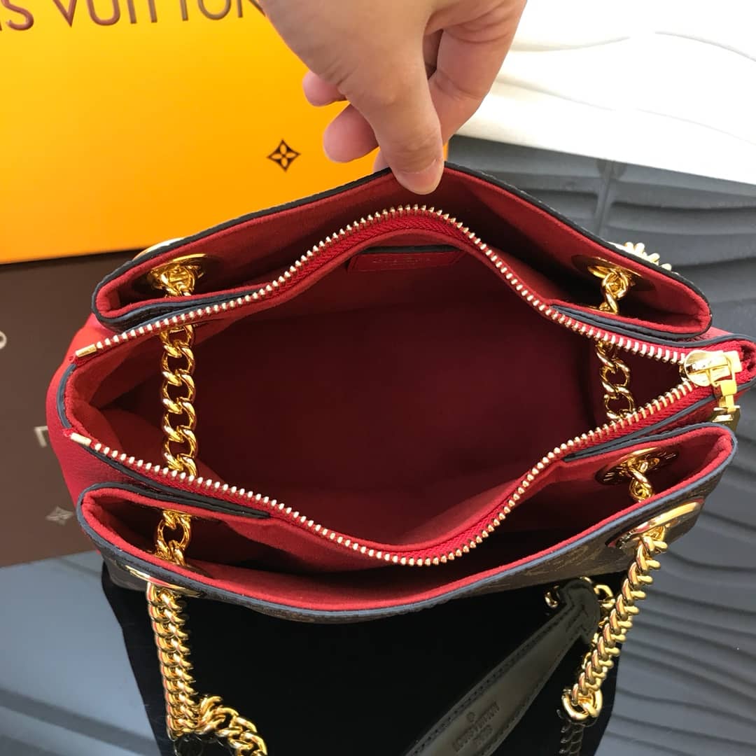 Louis Vuitton Surene BB Chain Shoulder Bag Replica Red M43775