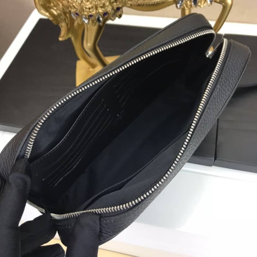 Louis Vuitton Damier Graphite Pochette Kasai Clutch Replica Black N41664