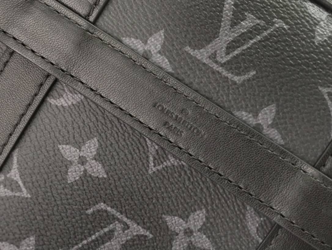 Louis Vuitton Monogram Eclipse Coated Canvas Trunk Messenger Bag Replica M45727