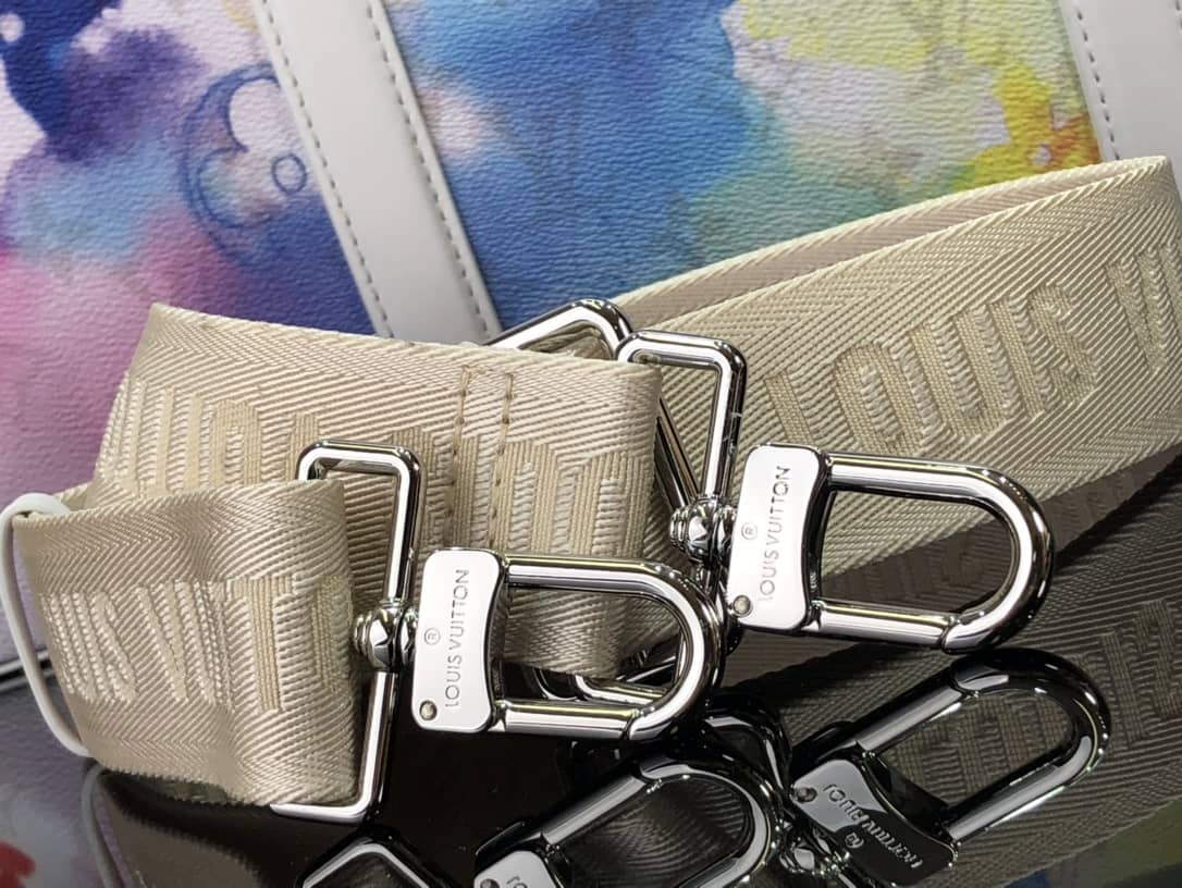 Louis Vuitton Weekend GM Watercolor Monogram Tote Replica Blue M45754