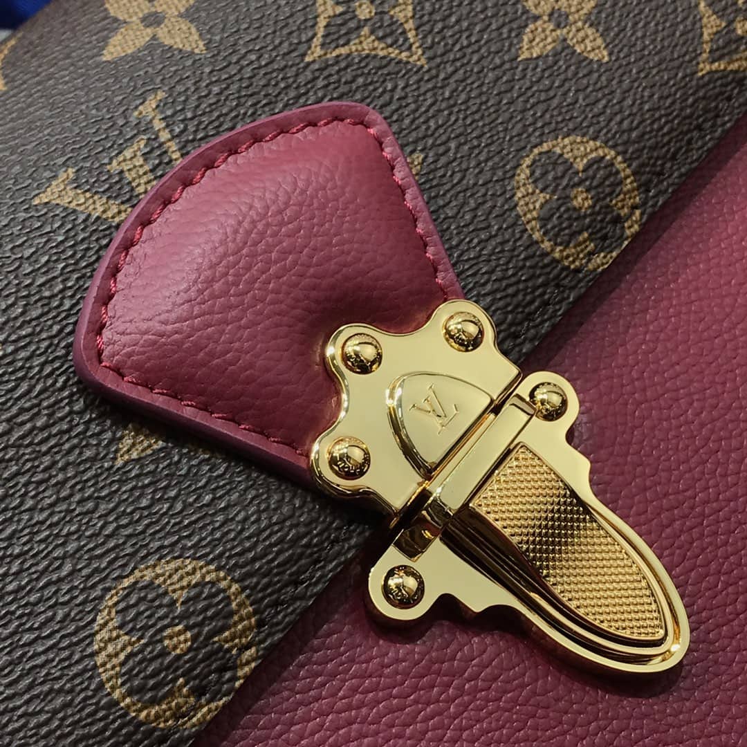 Louis Vuitton Monogram Canvas Victoire Chain Bag Replica Purple M41731