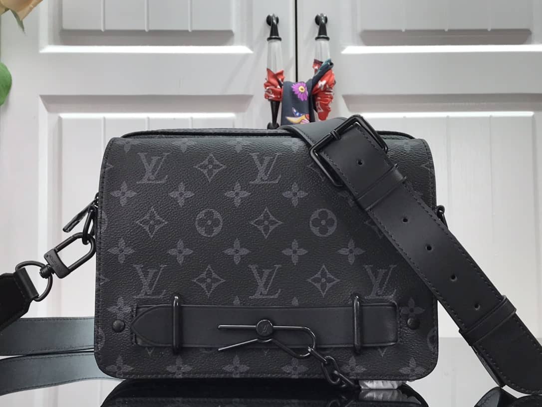 Louis Vuitton Steamer Leather Messenger Bag Replica M45585