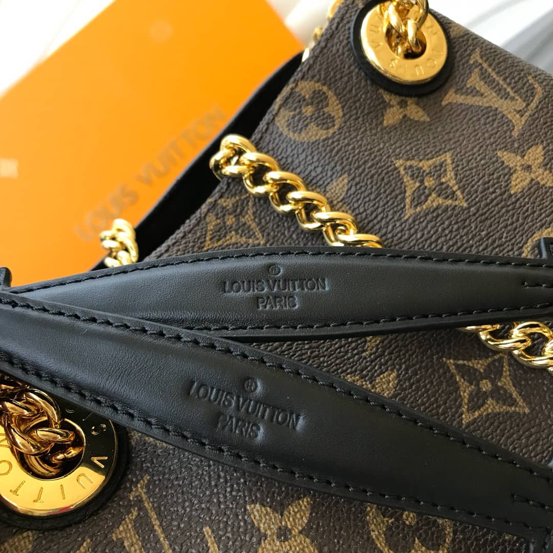 Louis Vuitton Surene BB Chain Shoulder Bag Replica Black M43775