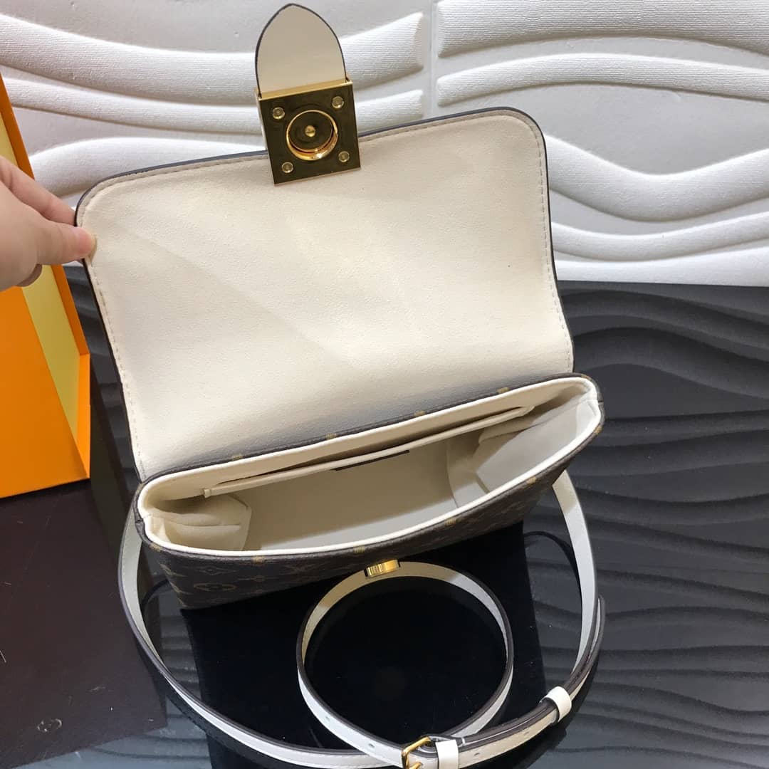 Louis Vuitton Locky BB Replica Crossbody Bag White M44321