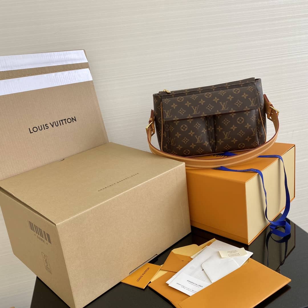 Louis Vuitton Viva Cite GM Monogram Canvas Replica Shoulder Bag