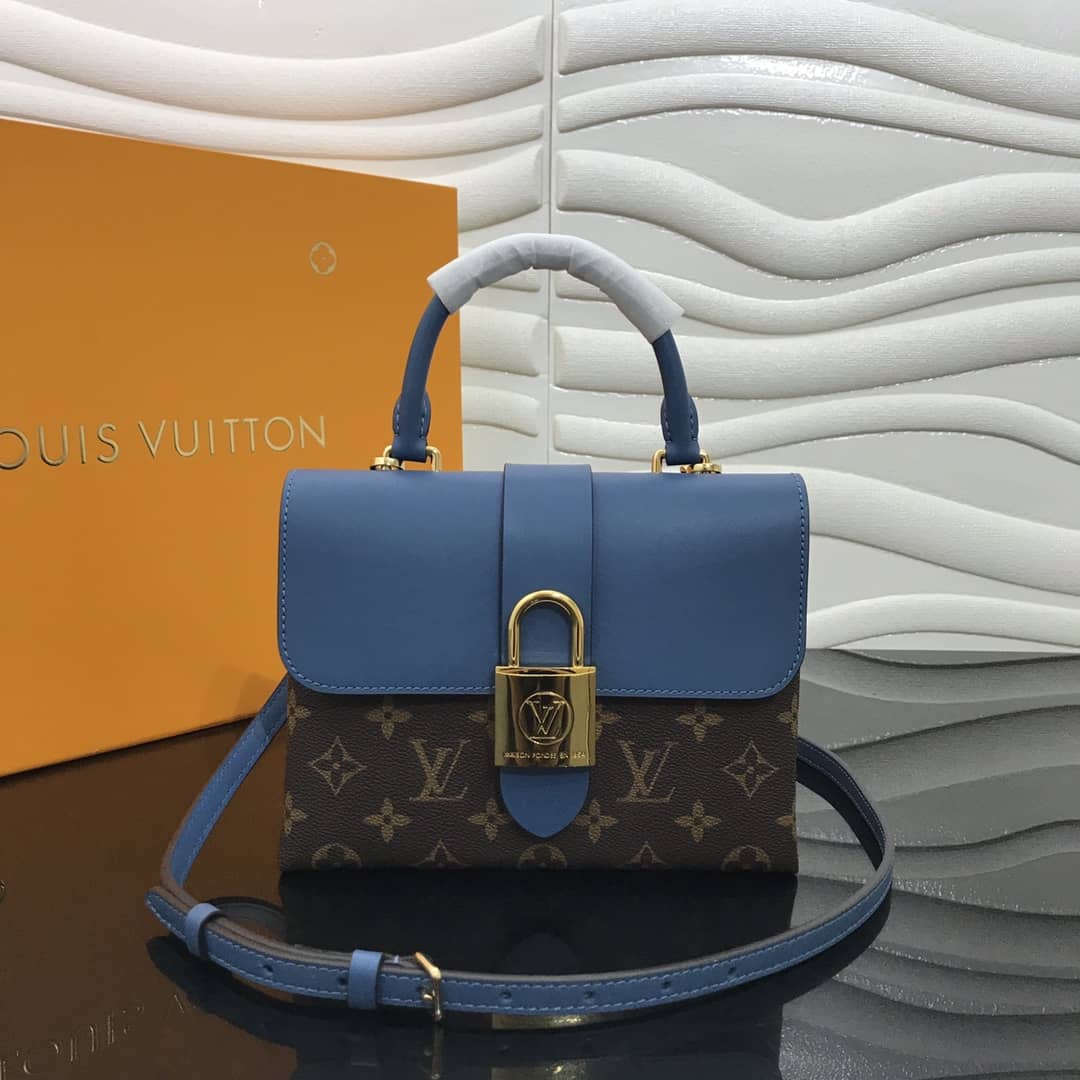 Louis Vuitton Locky BB Replica Crossbody Handbag Blue M44321