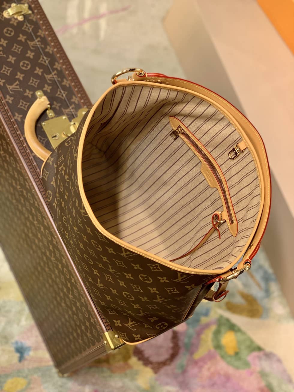 Louis Vuitton Delightful MM Monogram M50156 Replica Shoulder Bag