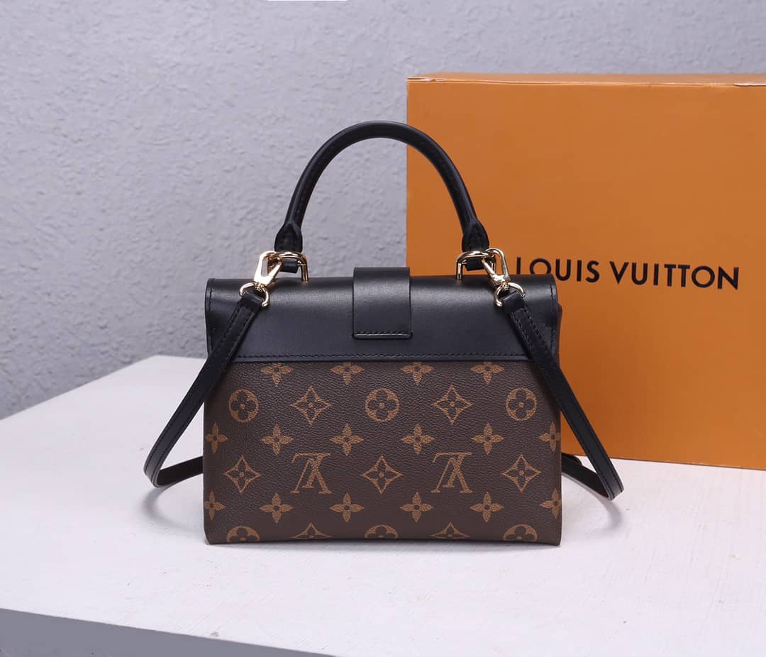 Louis Vuitton Locky BB 2way Replica Shoulder Bag Black M44141