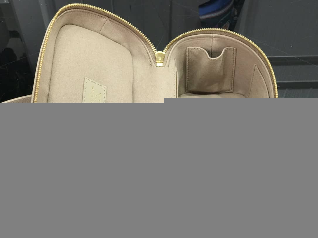 Louis Vuitton Monogram Empreinte Vanity PM Tourterelle Replica Shoulder Bag M45608