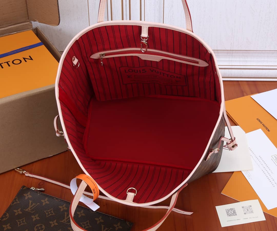 Louis Vuitton Monogram Canvas Neverfull MM Bag Replica M41177