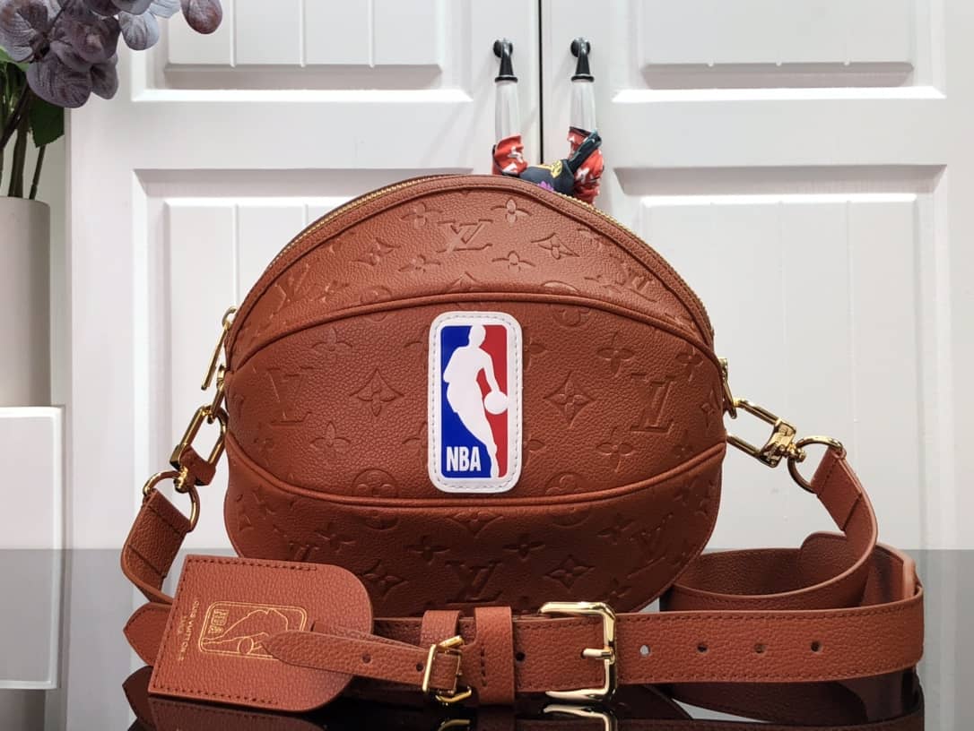 Louis Vuitton x NBA Ball-in Basket Monogram Replica Shoulder Bag M57974