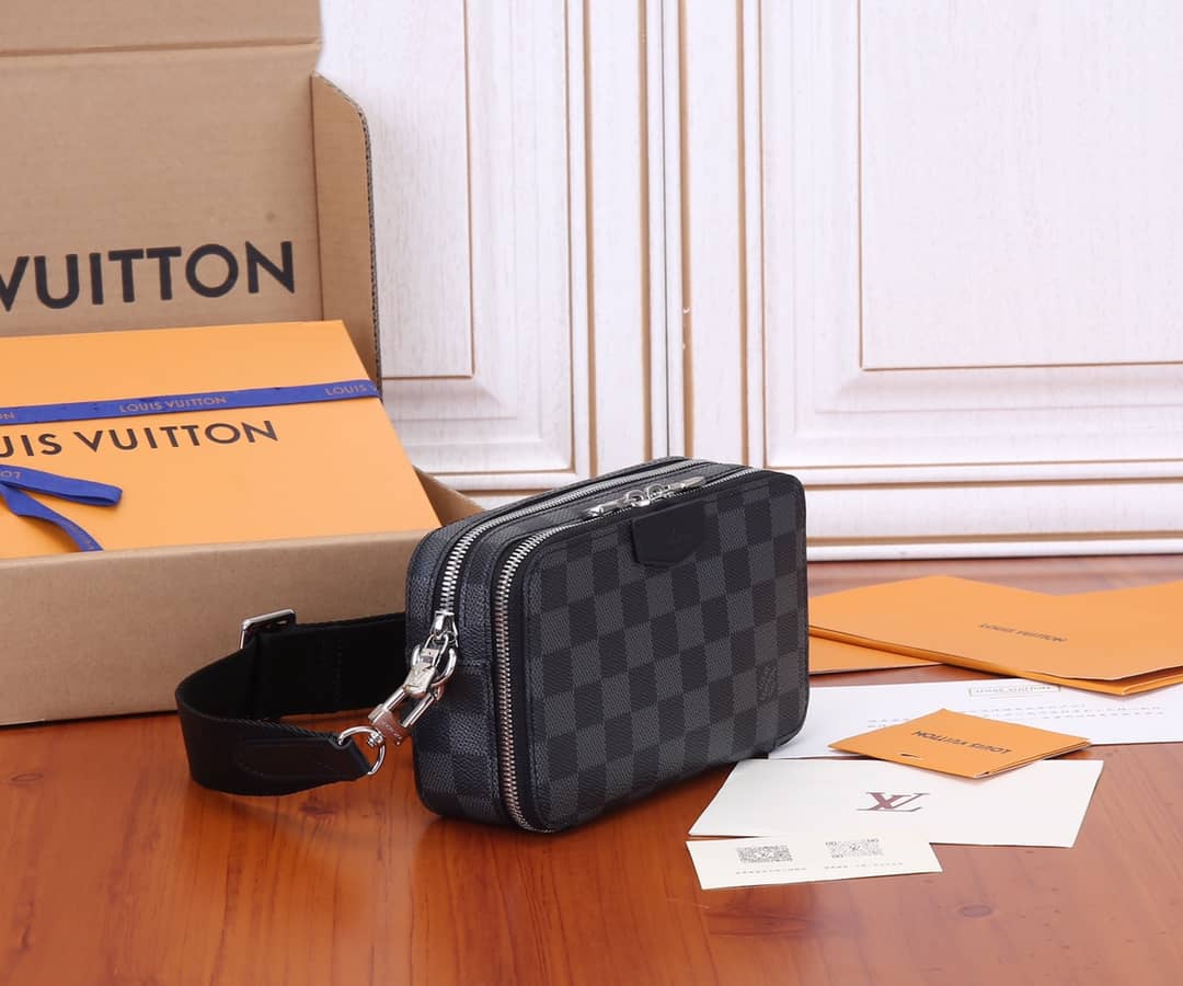 Louis Vuitton Alpha Wearable Wallet Canvas Replica N60418