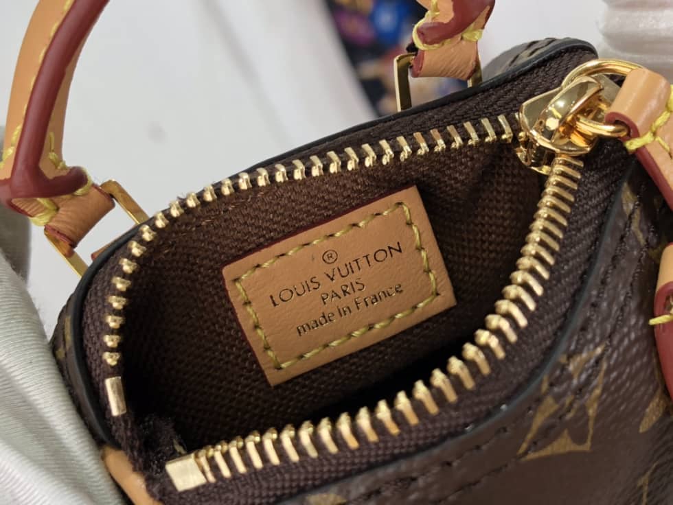 LV Bag Charm Dupe Nano Speedy Monogram  M00544