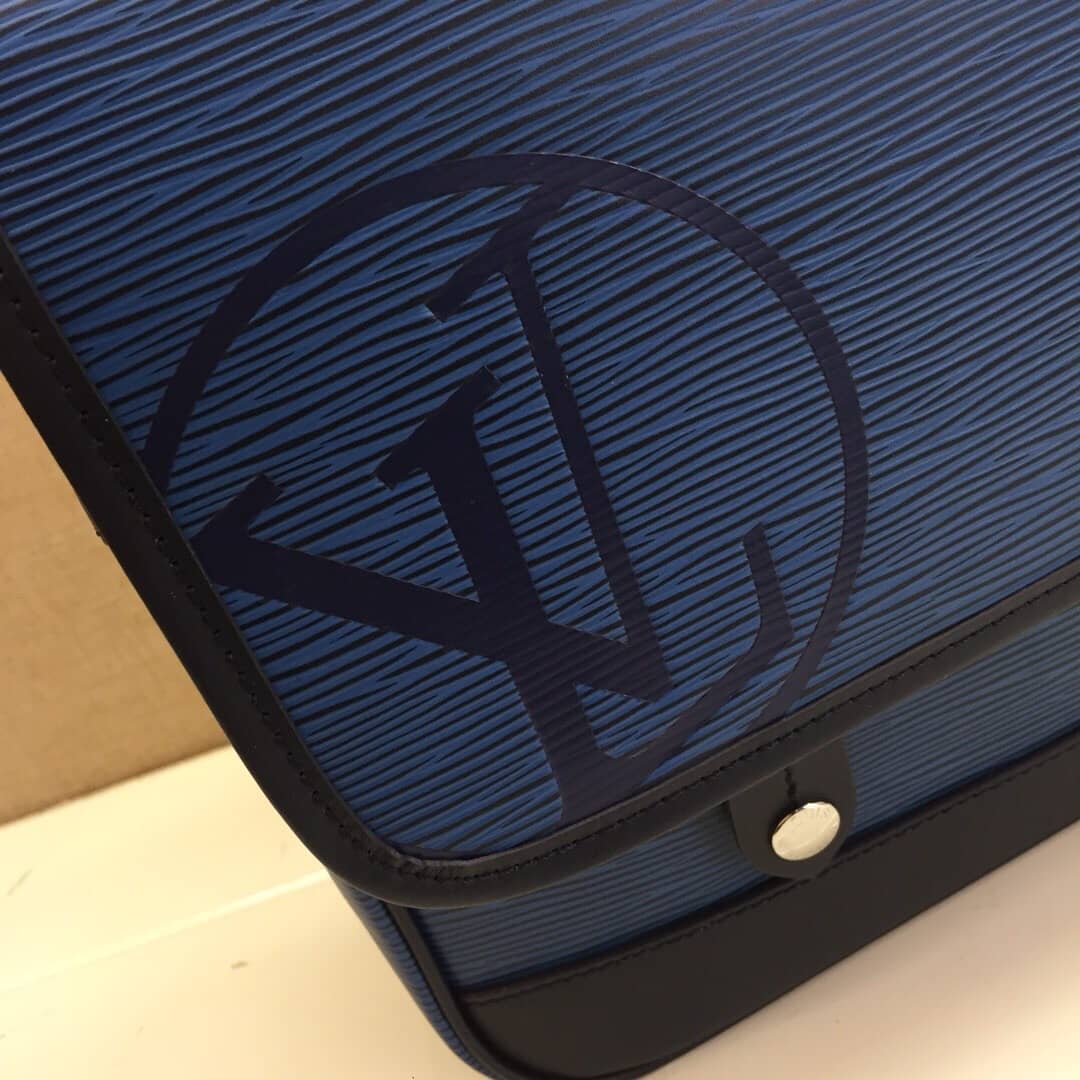 Louis Vuitton Epi Downtown PM Messenger Bag Replica Blue M53492