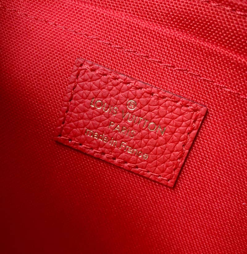 Louis Vuitton Pallas Replica Clutch Monogram 2way Red M41638