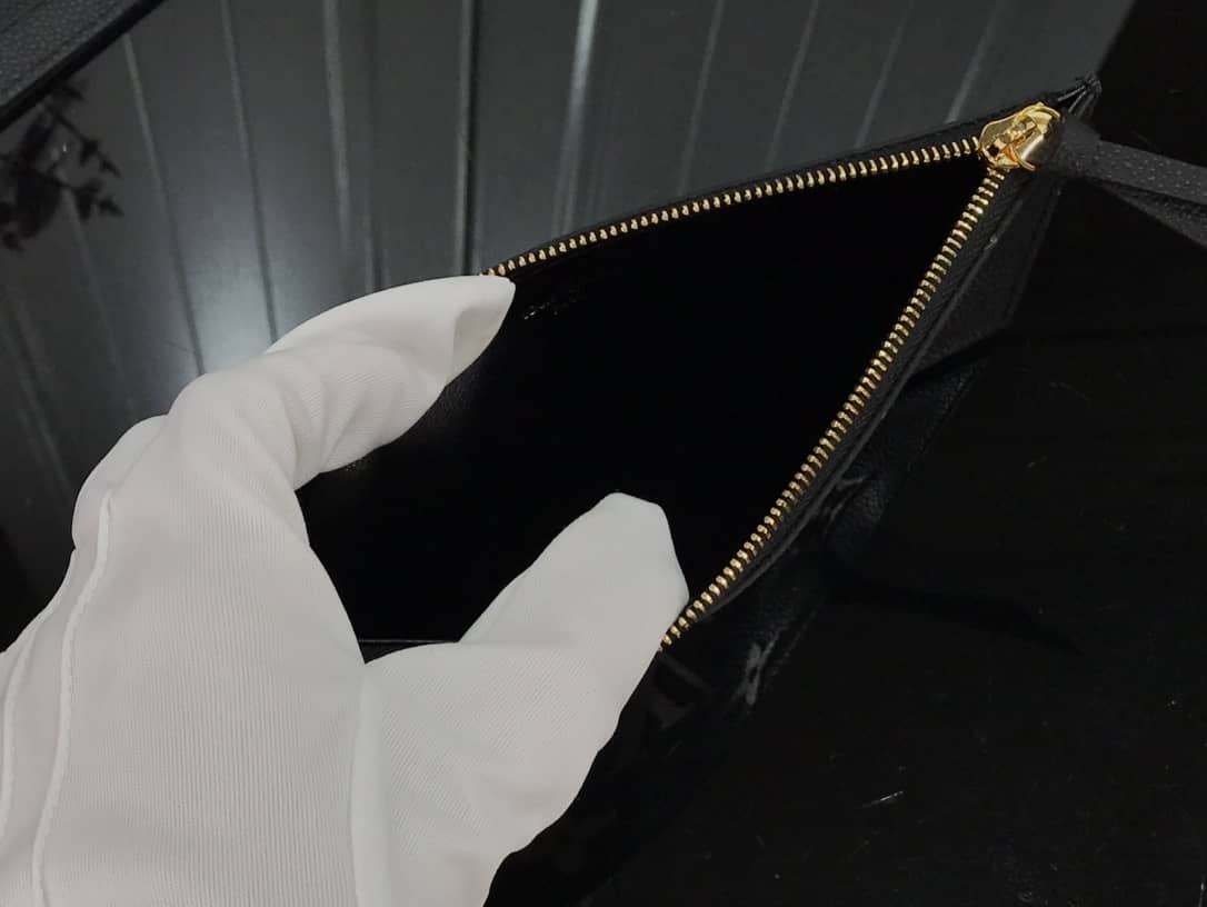 Louis Vuitton Bicolor Monogram Empreinte Replica Pochette Felice Black M69977