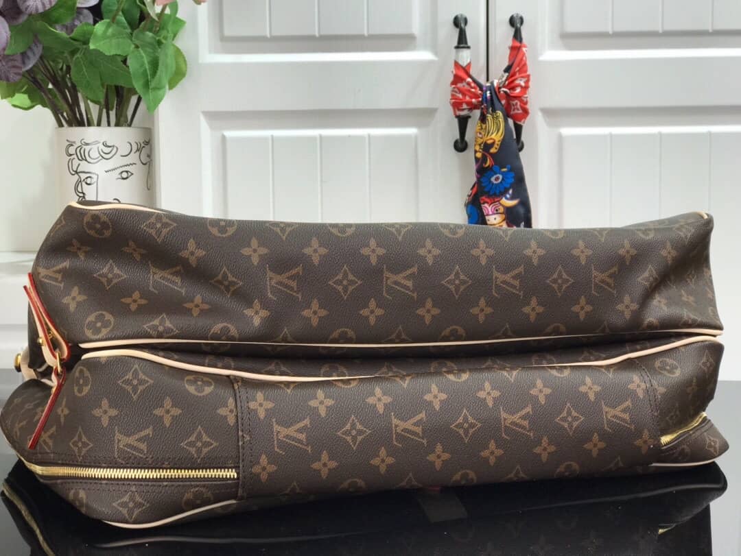 Louis Vuitton Monogram Canvas Hunting Bag Brown M41140 Replica