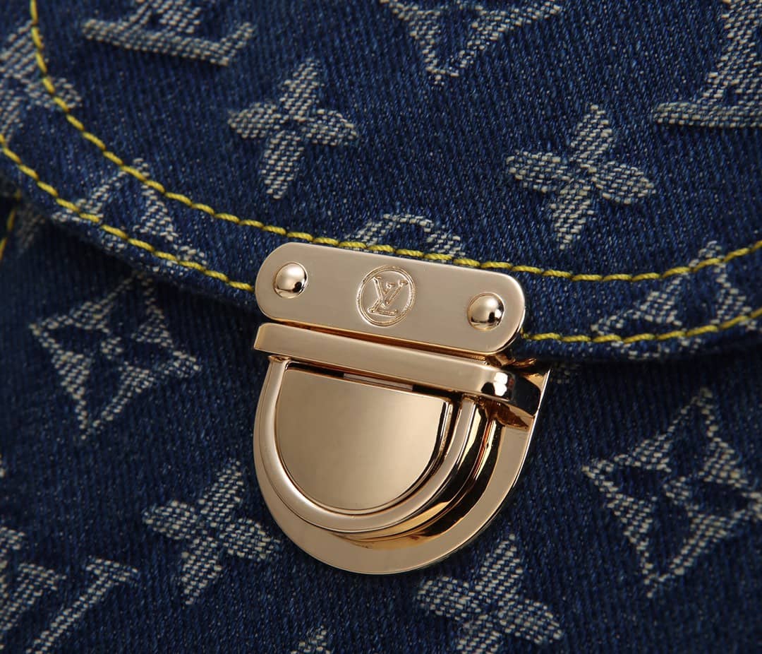 Louis Vuitton Monogram Denim Replica Camera Bag M95348