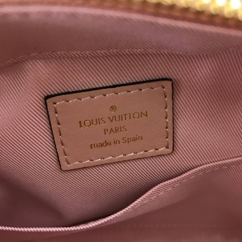 Louis Vuitton Saintonge Monogram Canvas Replica Shoulder Bag Pink M43557