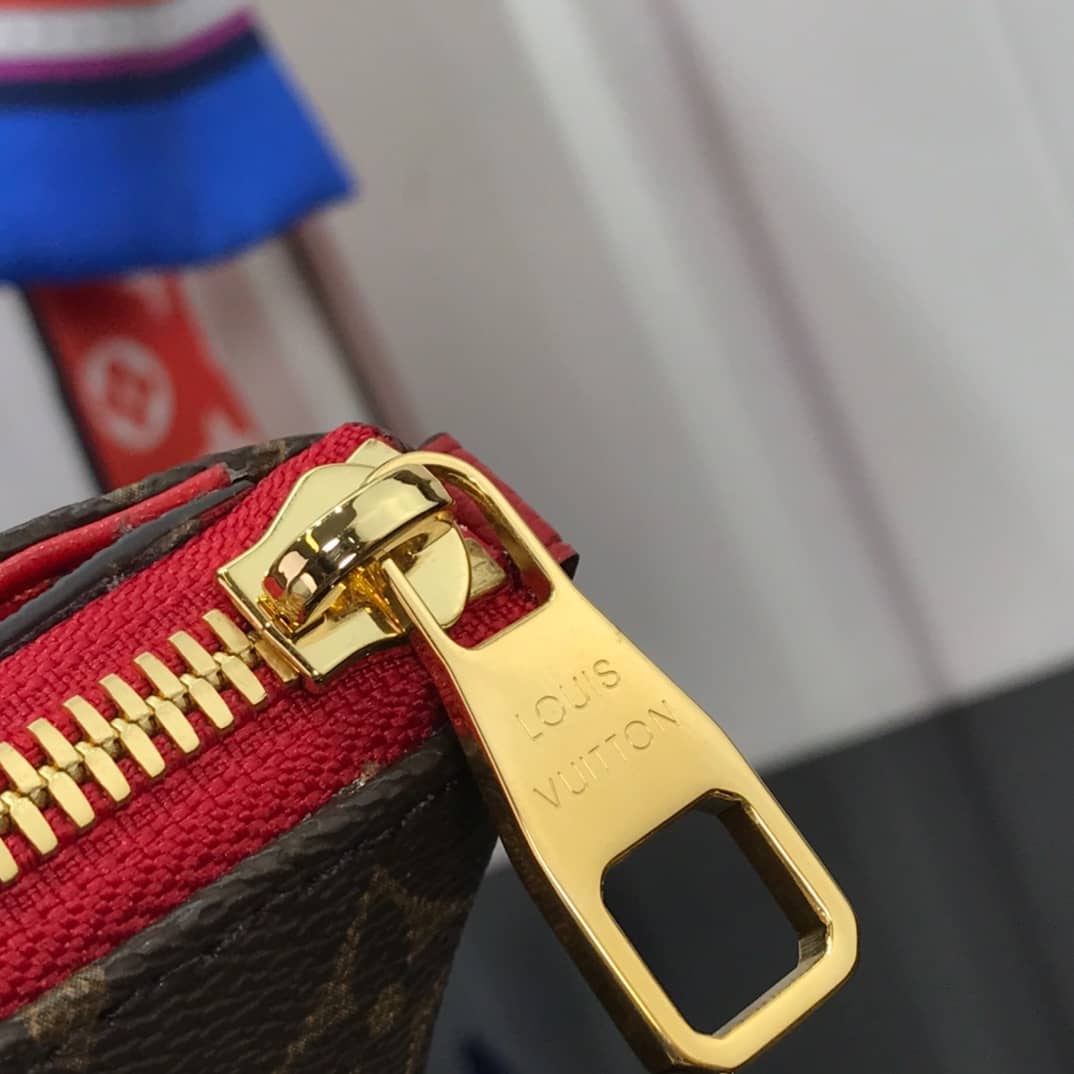 Louis Vuitton Pallas Beauty Case Monogram Canvas Replica Red M64123