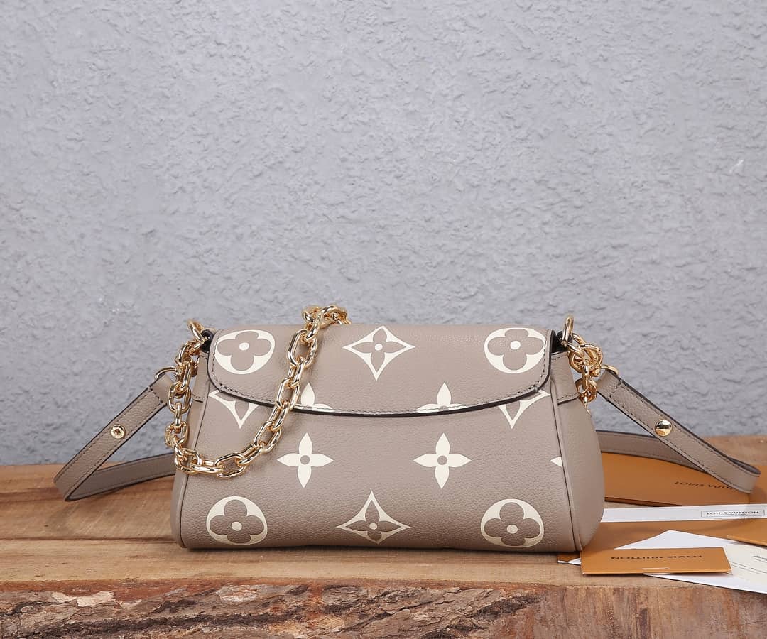 Louis Vuitton Monogram Empreinte Leather Favorite Replica Shoulder Bag M45836