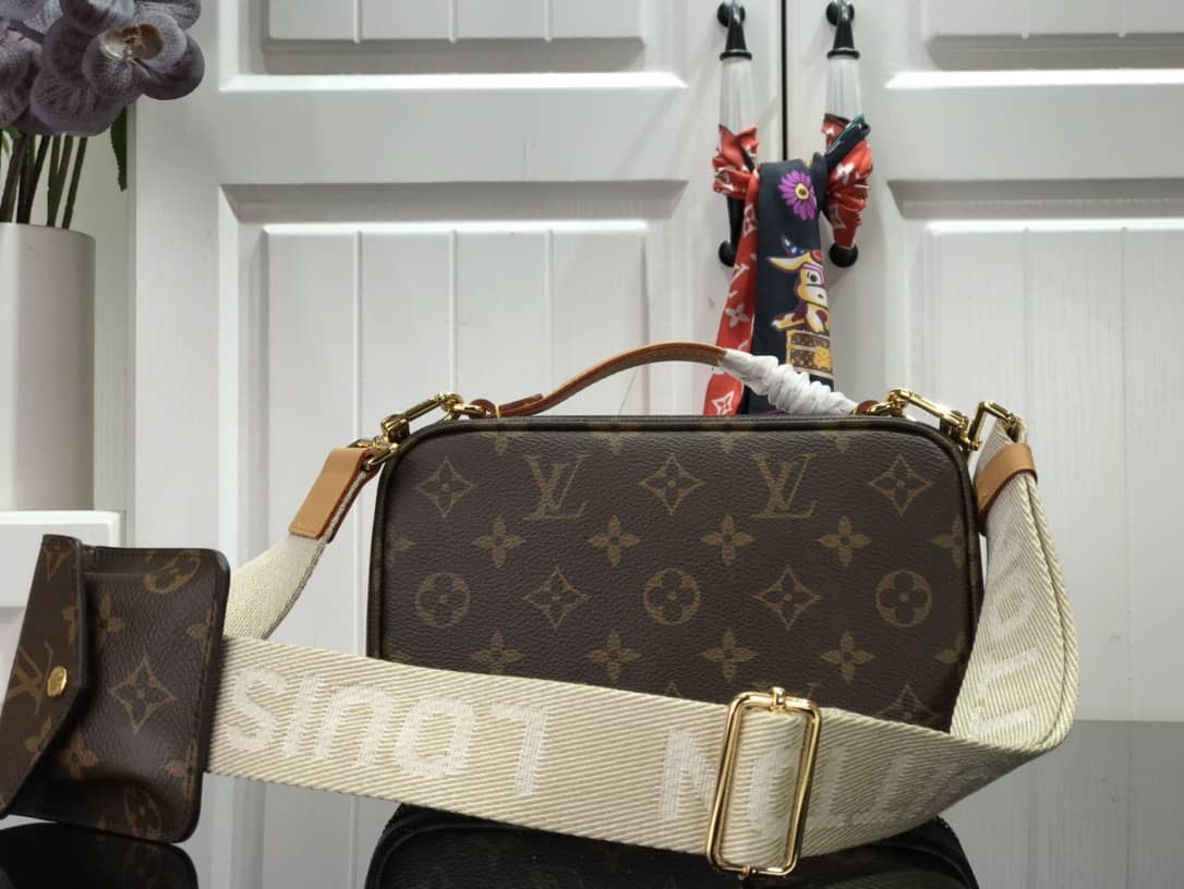 Louis Vuitton Monogram Geronimos Utility Crossbody Bag Replica M45672