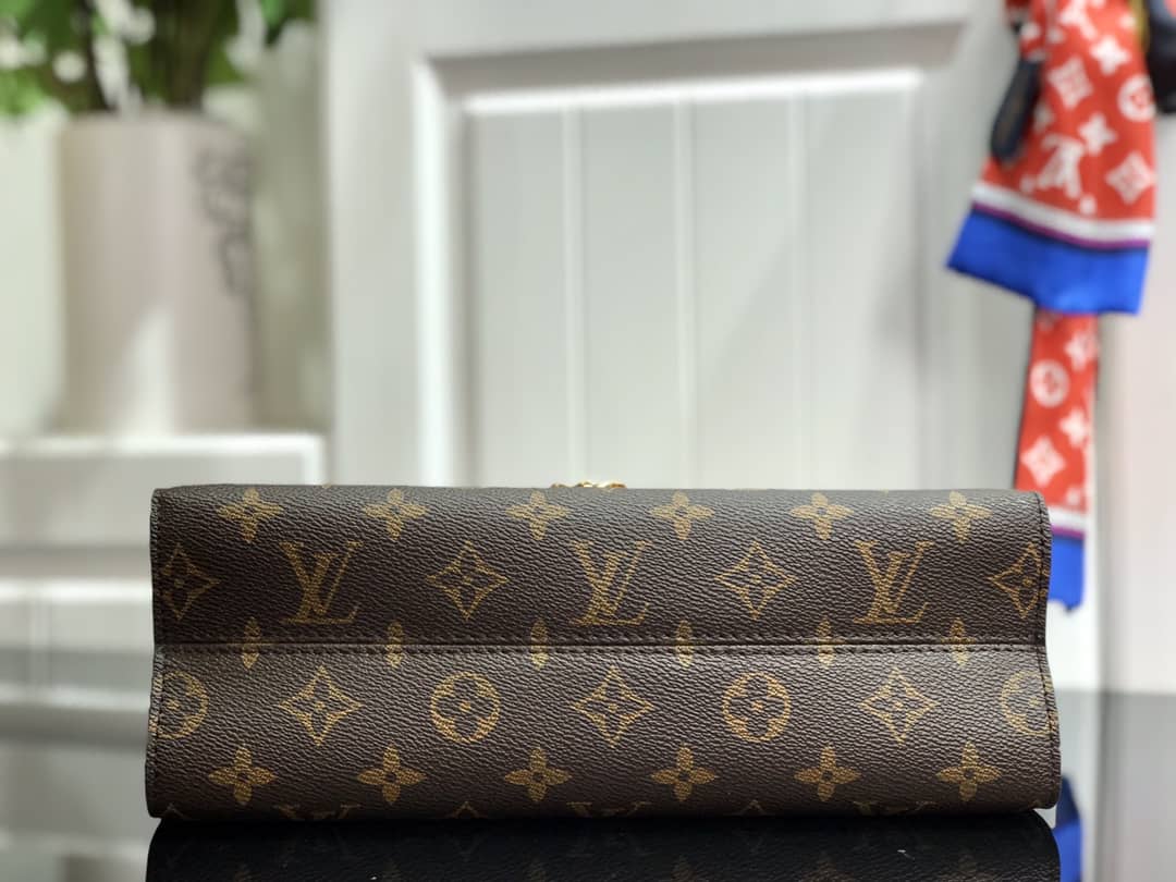 Louis Vuitton Monogram Canvas Victoire Chain Bag Replica Purple M41731