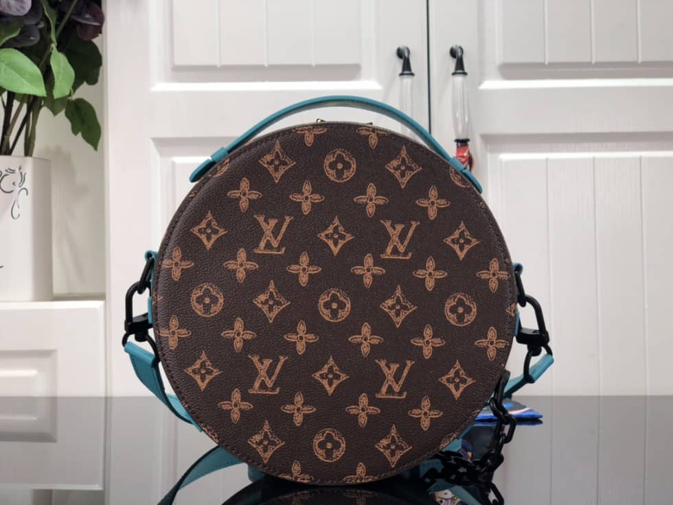 Louis Vuitton Wheel Box Monogram Blue M59706 Replica Crossbody Bag