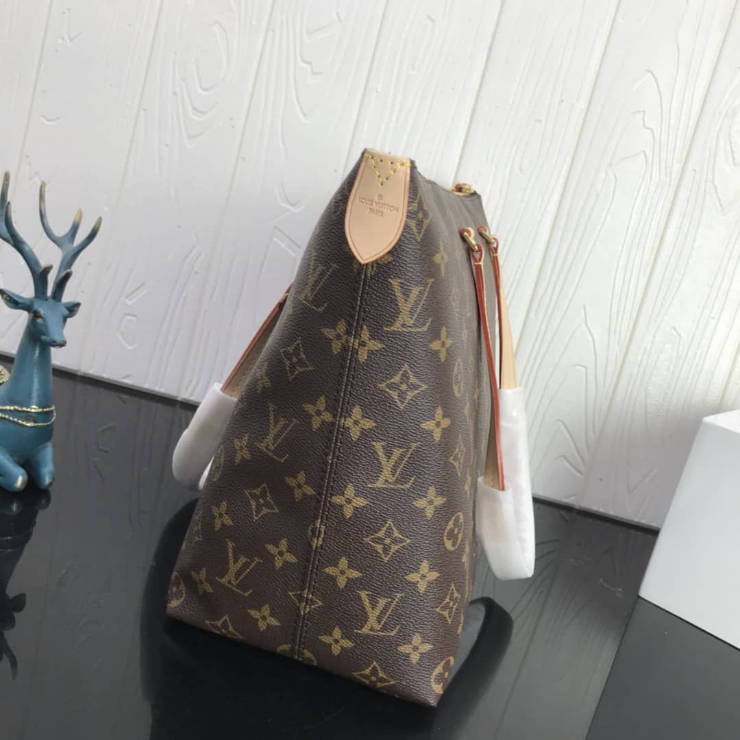 Louis Vuitton Monogram Jena MM Semi Tote Replica M42267