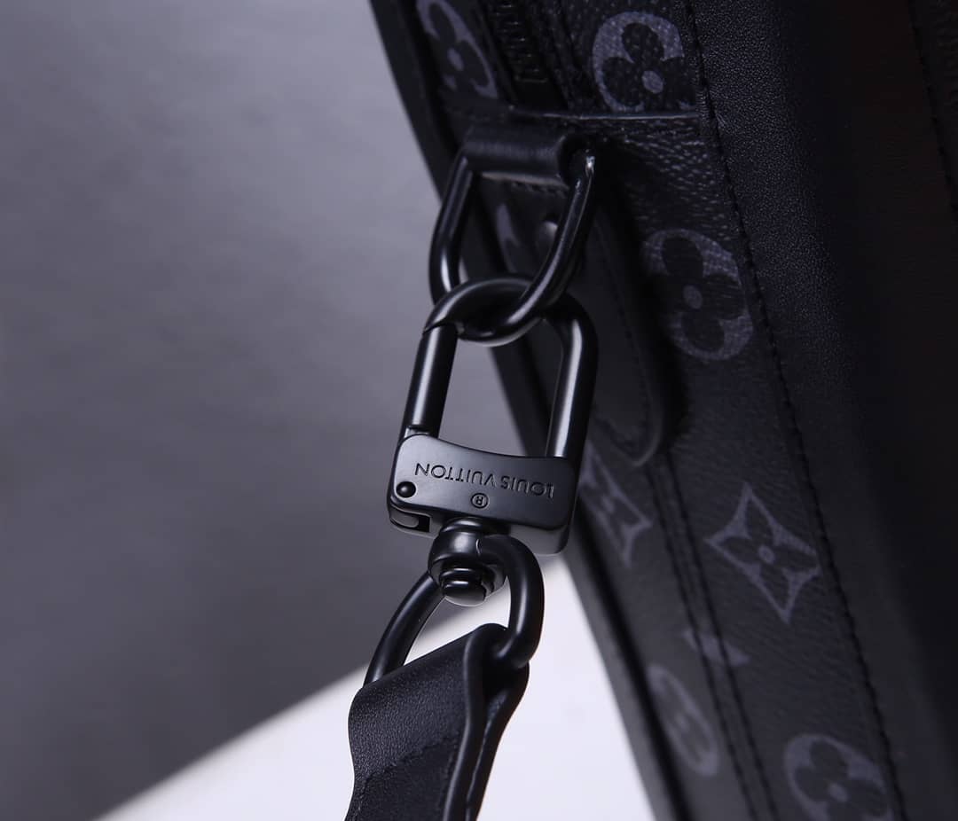 Louis Vuitton Monogram Eclipse Soft Trunk Briefcase Business Bag M44952 Replica Mens Bag